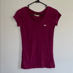 Plain purple t shirt